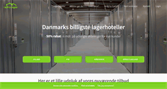Desktop Screenshot of nettolager.dk