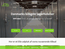 Tablet Screenshot of nettolager.dk